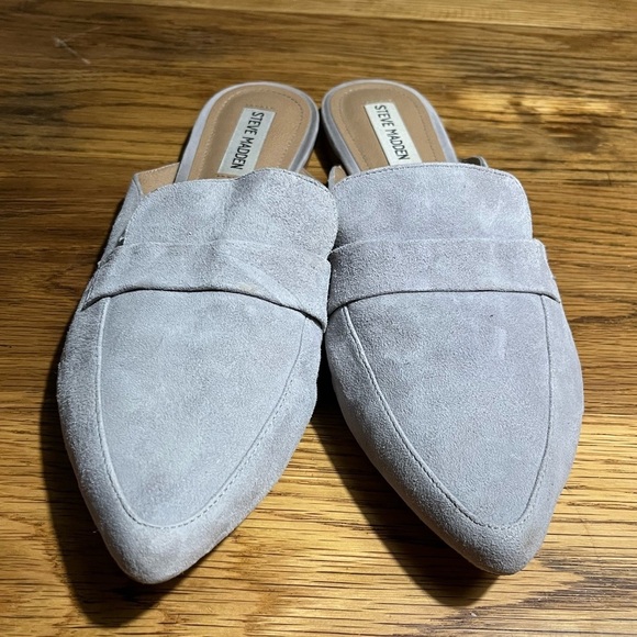 Steve Madden Pearl Winkle (Blue/Gray) Women's Mules Size 10M - Picture 7 of 7